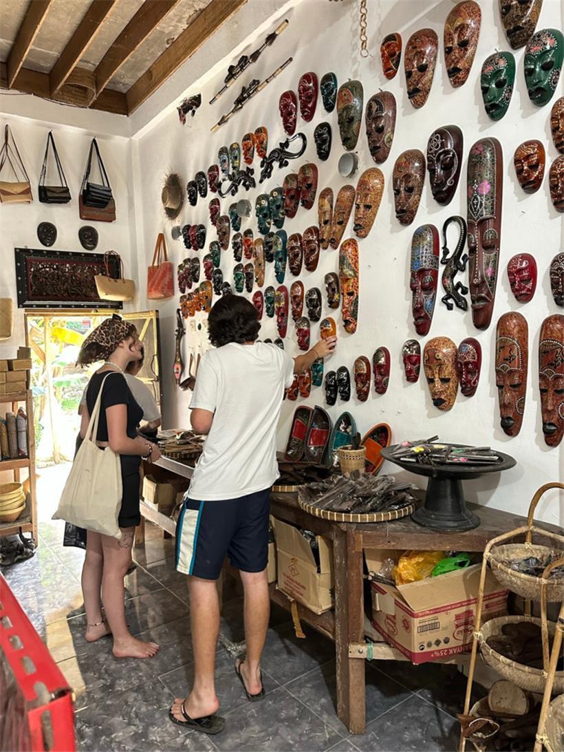 Traditionelle Kunst auf Lombok