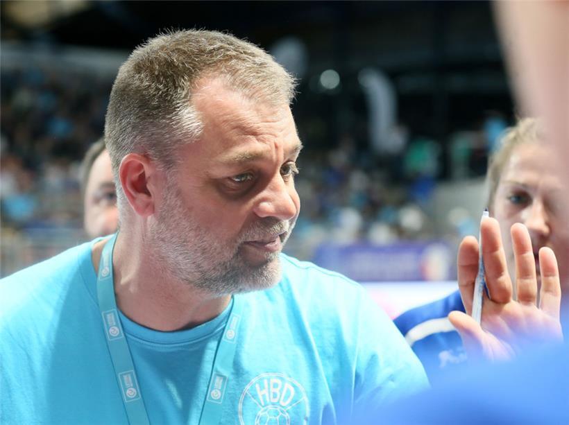 Trainer Yannick Archer übernahm die Düdelinger Mannschaft erst zu Beginn der Pla...