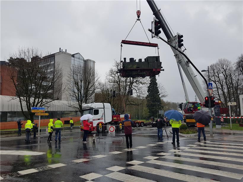 Transport Dampflokomotive
