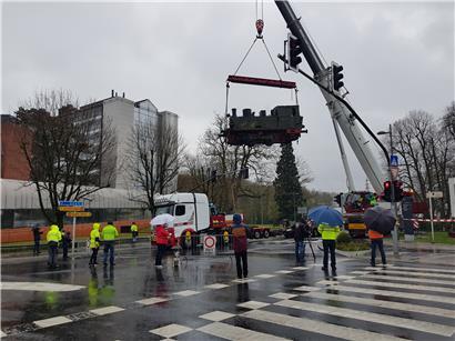 Transport Dampflokomotive
