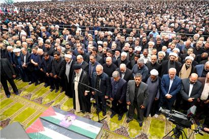 Trauerfeier für den ermordeten Hamas-Chef Ismail Hanija im Iran
