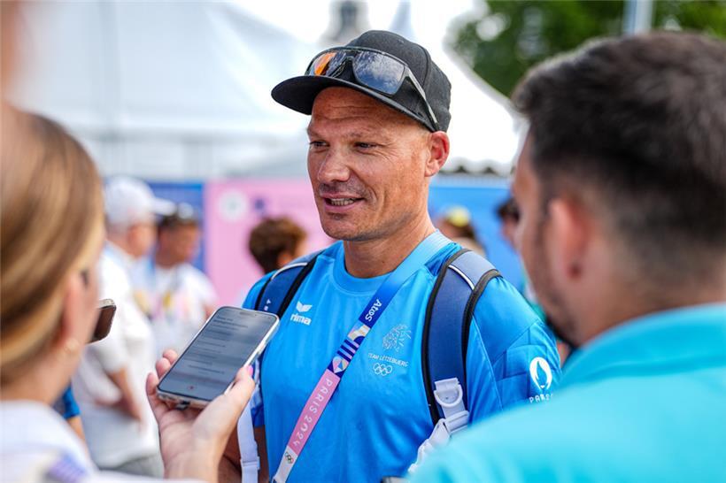 Triathlon-Nationaltrainer Cyrille Eple
