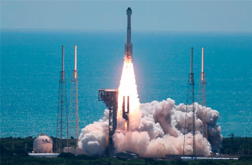 Trotz Problemen mit den Antriebsdüsen konnte der Starliner an der ISS andocken
