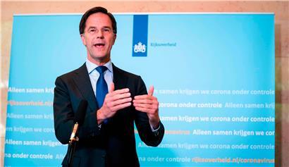 Trotz anfänglicher Fehler beim Krisenmanagement konnte der niederländische Premier Mark Rutte in Umfragen einiges an Terrain bei den Wählern gutmachen
