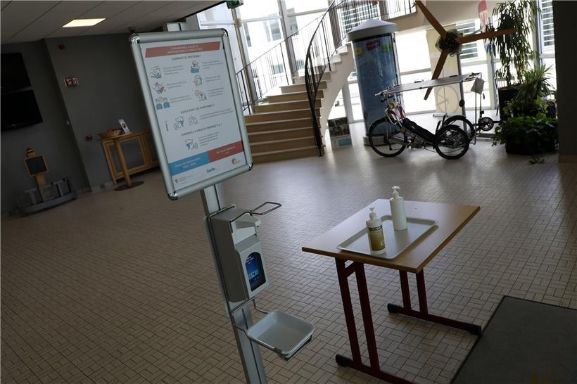 Trotz verstärkter Hygienemaßnahmen werden immer wieder Schüler und Lehrer positiv getestet
