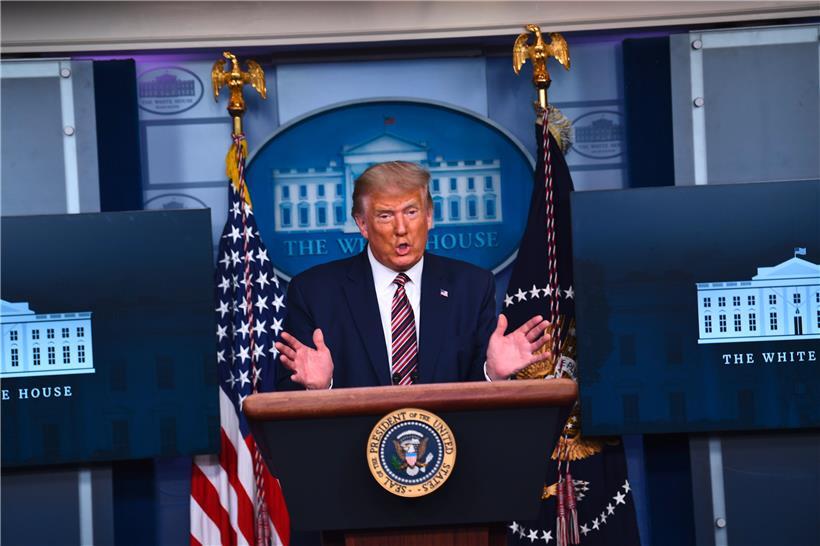 Trump am 27. September 2020
