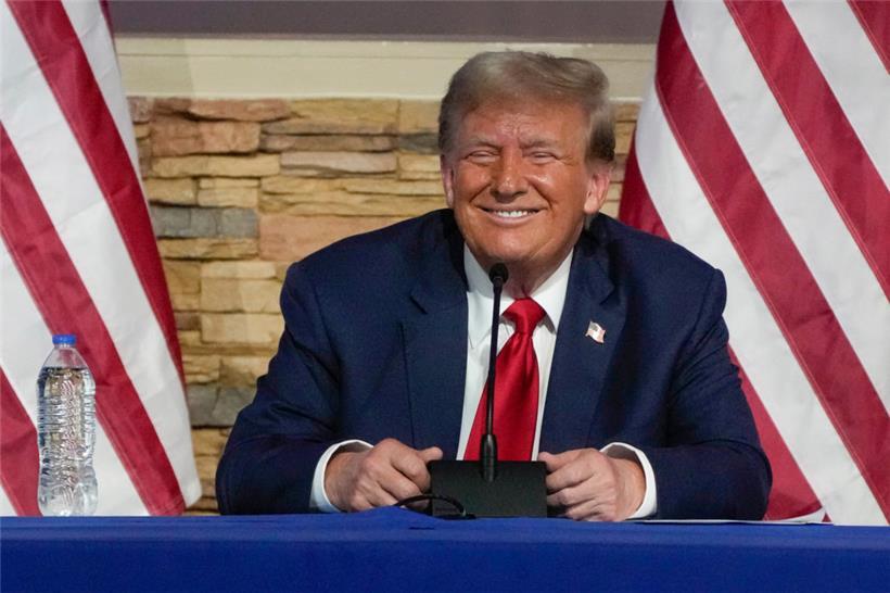 Trump kann sich freuen, zurzeit läuft es für den Ex-Präsidenten
