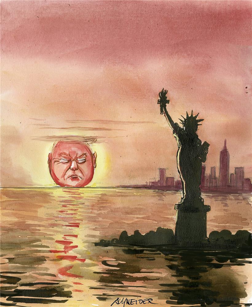 Trumps Abgang könnte auch sein Untergang sein
