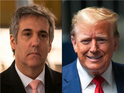 Trumps früherer Anwalt Michael Cohen (l.) und dessen früherer Chef sind sich nicht mehr grün
