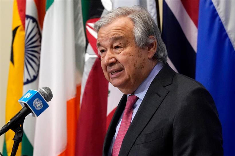 UN-Generalsekretär António Guterres in New York
