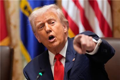 US-Präsident Donald Trump hat der islamistischen Hamas mit dem Tode gedroht
