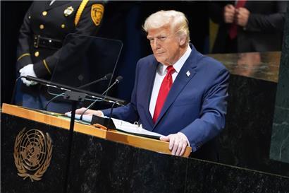 US-Präsident Donald Trump spricht bei der Generaldebatte der UN-Vollversammlung
