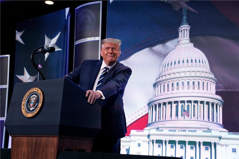 US-Präsident Donald Trump wünscht sich rechtzeitig vor der Präsidentenwahl einen Corona-Impfstoff
