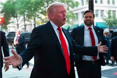 US-Präsident Donald Trump wurde offenbar nicht im Vorfeld über den israelischen Angriff in Katar informiert
