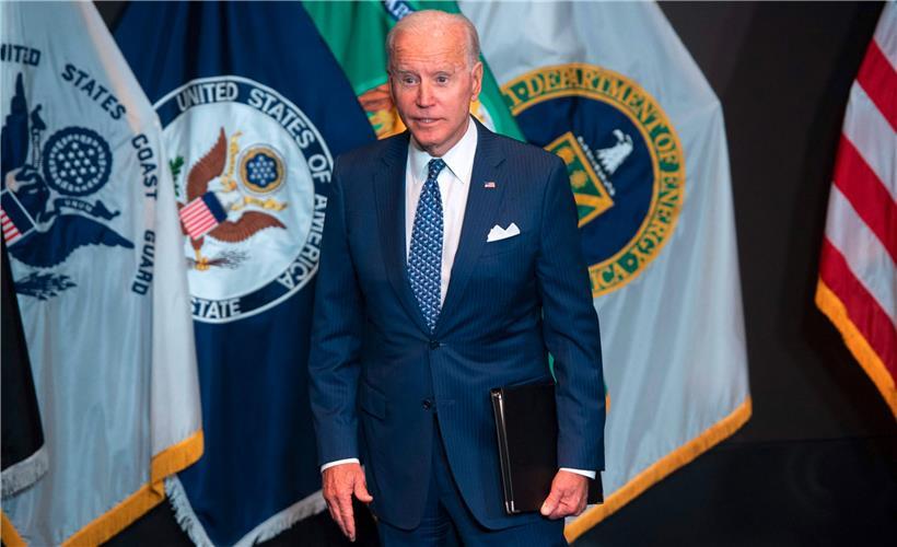 US-Präsident Joe Biden besuchte am Dienstag die US-Geheimdienste
