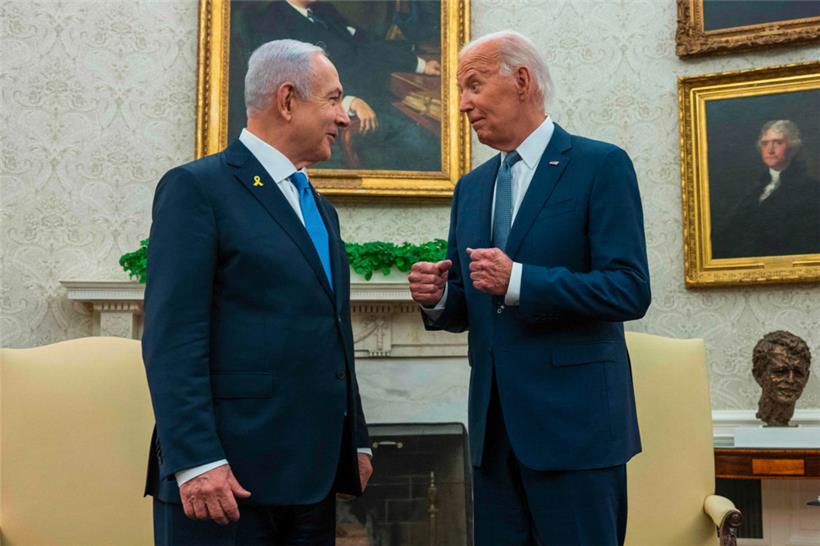 US-Präsident Joe Biden drängt den israelischen Regierungschef Benjamin Netanjahu zu einem zügigen Abkommen über eine Waffenruhe
