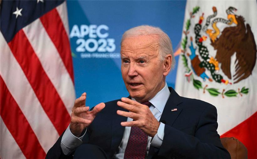 US-Präsident Joe Biden hat immer wieder sprachliche und körperliche Aussetzer, die von den Republikanern als Argumente gegen eine weitere Präsidentschaft des Demokraten genutzt werden
