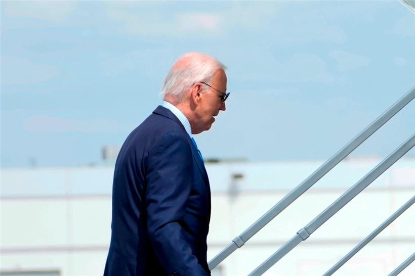 US-Präsident Joe Biden könnte sich für seine Vizepräsidentin Kamala Harris als Präsidentschaftskandidatin aussprechen
