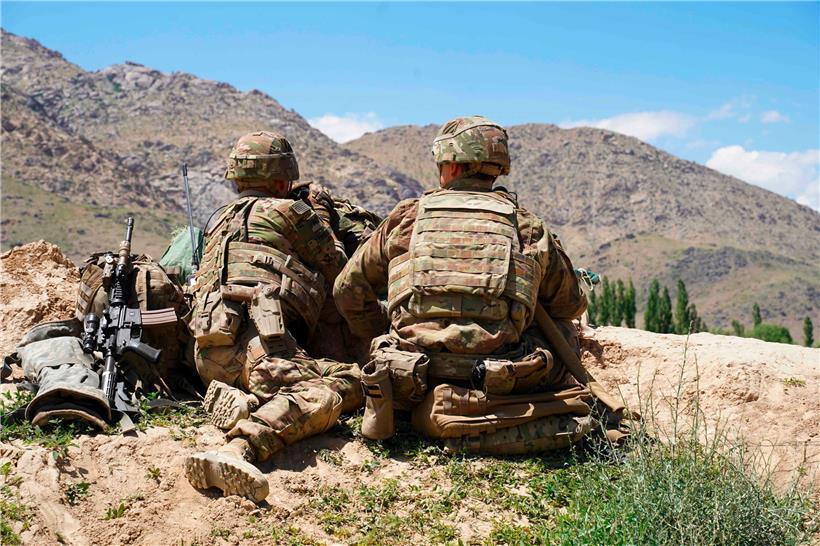 US-Soldaten könnten sich bald komplett aus Afghanistan zurückziehen. 
