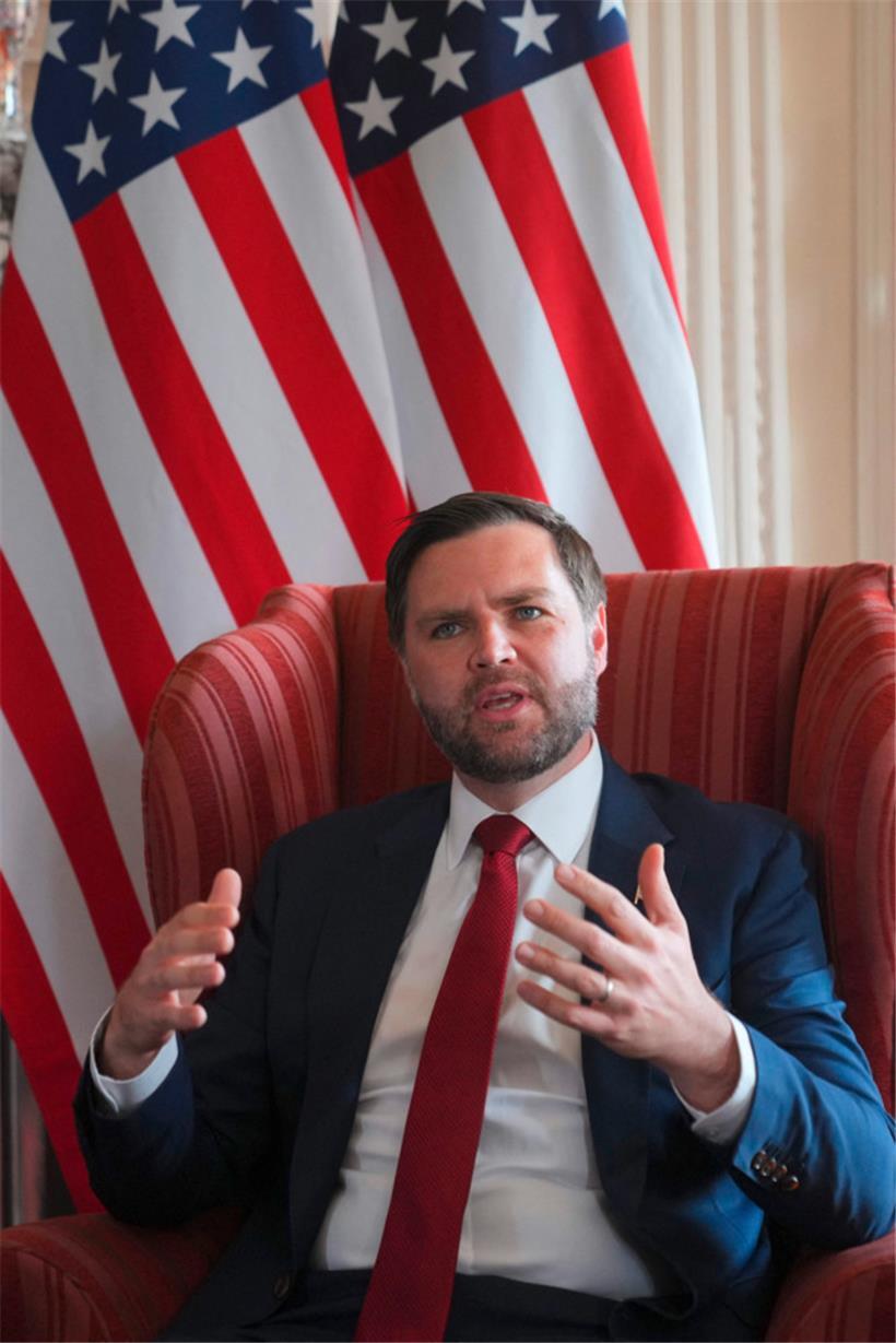 US-Vize-Präsident JD Vance: Die USA wollen raus

