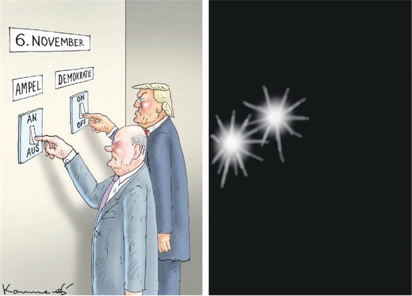 USA-Wahl und Ampelsturz in Deutschland