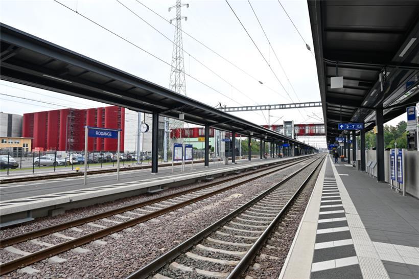 U.a. wurden die Bahnsteige verlängert
