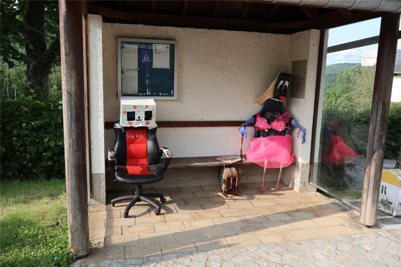 Überall in Tadler versteckten sich am vergangenen Wochenende geheimnisvolle Krea...