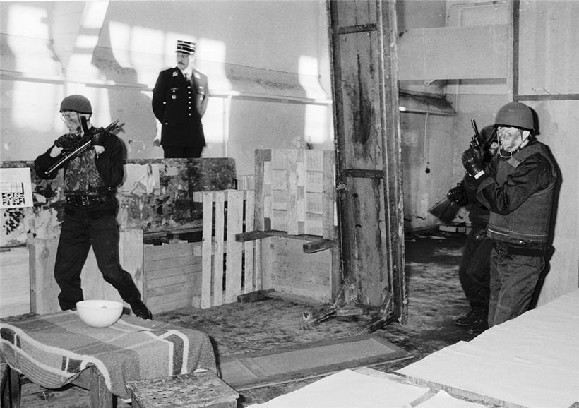 Übung der Brigade mobile
