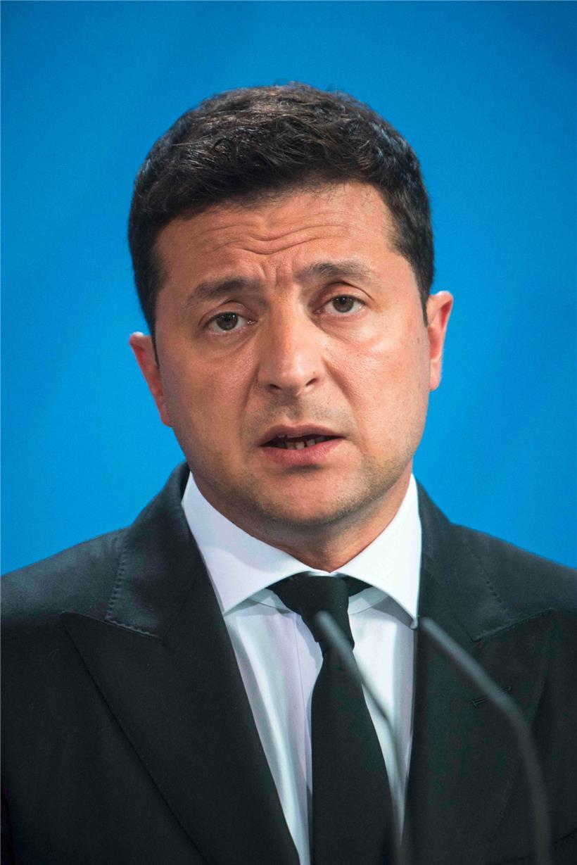 Ukraines Präsident Wolodymyr Selenski will offenbar vor seinem Besuch in den USA Eindruck machen
