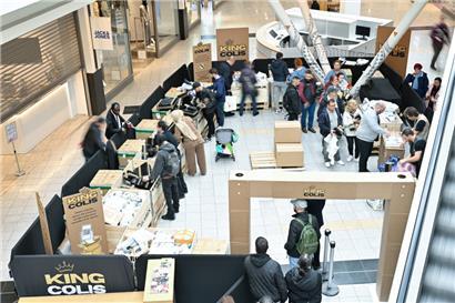 Um 10.00 Uhr am Dienstag ging der Paketverkauf im Belval Plaza I los 
