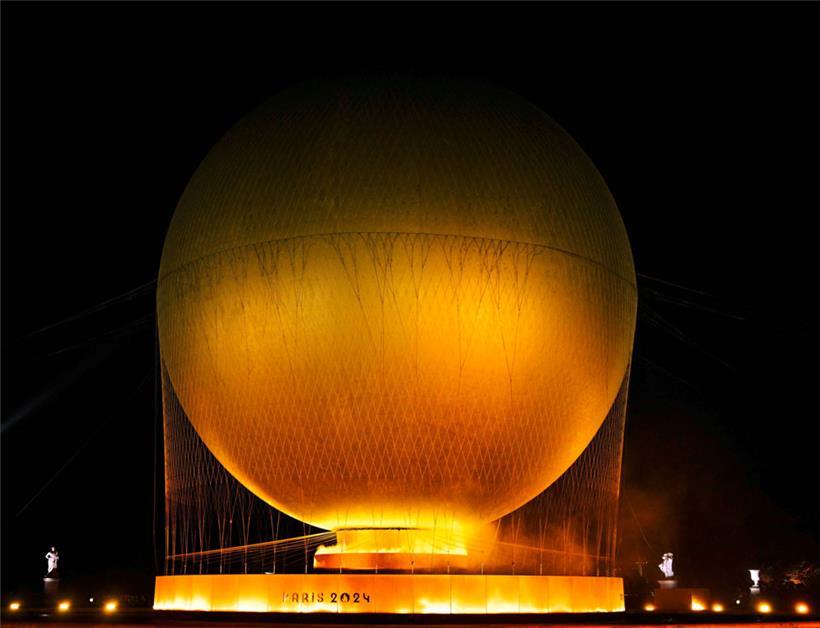 Um 21.57 Uhr erlosch das paralympische Feuer im Jardin des Tuileries