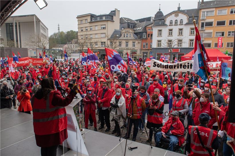 Um seinen Forderungen Nachdruck zu verleihen, plant der OGBL sogar Demonstrationen für die kommenden Monate
