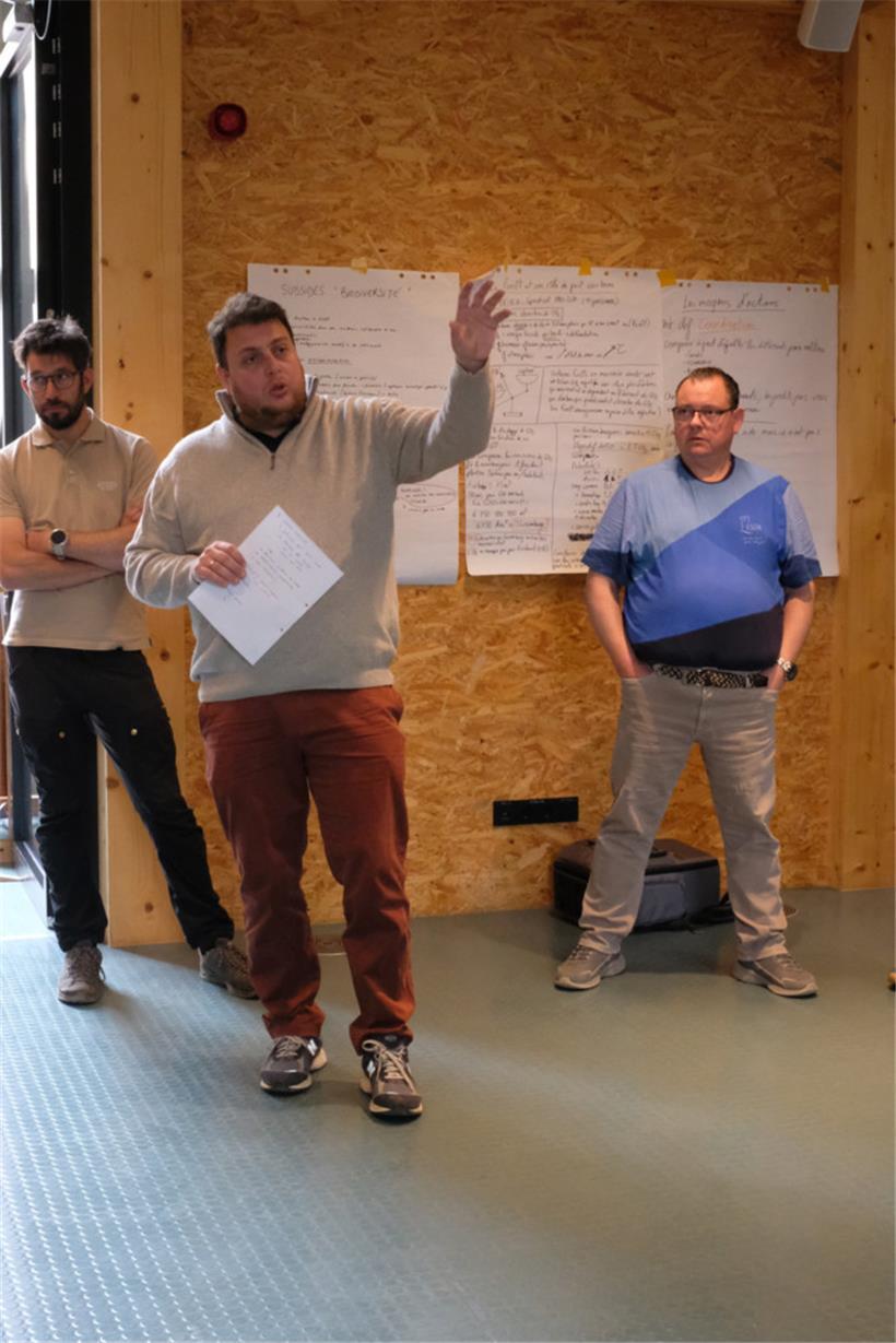 Umwelt-Schöffe Meris Sehovic („déi gréng“) erzählte von städtischen Projekten un...