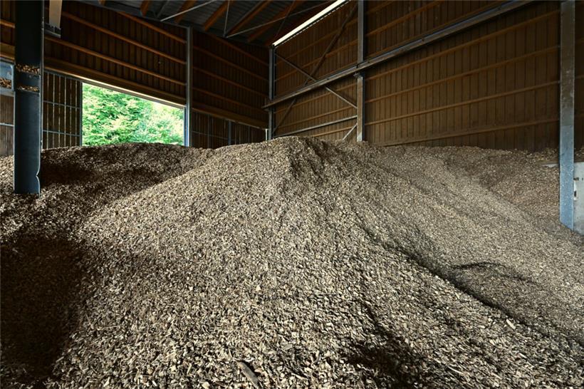 Umweltfreundliches Heizen mit Holzschnitzel am Camping Fuussekaul