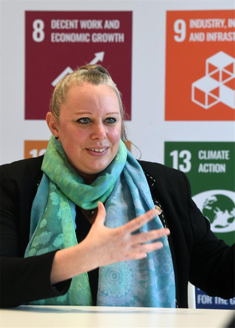Umweltministerin Carole Dieschbourg

