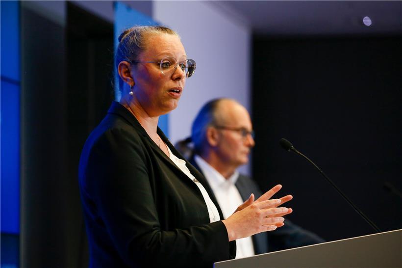 Umweltministerin Carole Dieschbourg hat sich kritisch gegenüber der Joghurtfabrik Fage geäußert
