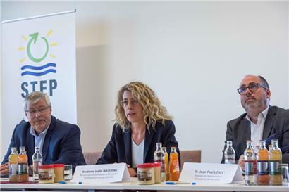 Umweltministerin Joëlle Welfring hat am Donnerstag den dritten Wasserwirtschaftsplan präsentiert
