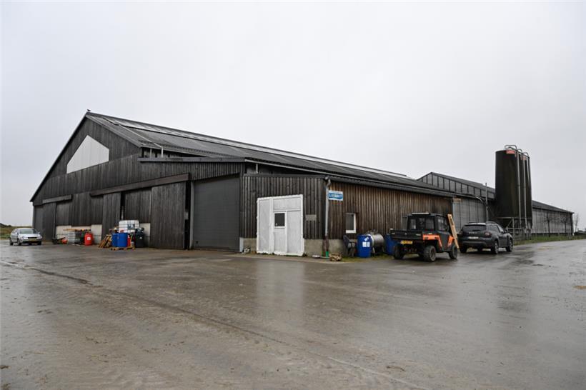 Und ein unscheinbarer landwirtschaftlicher Betrieb am Rande von Bilsdorf
