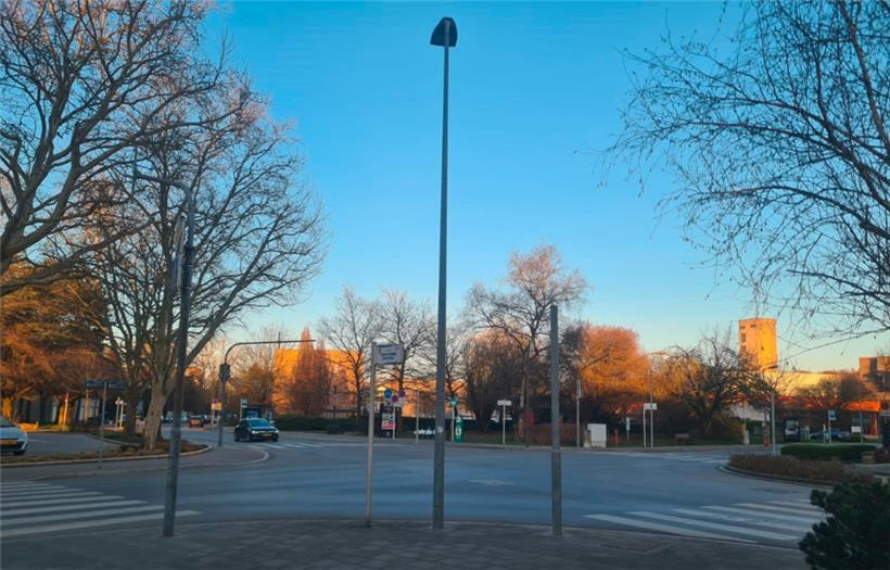 Und plötzlich waren die Ampeln weg: die place de la Paix in Esch 
