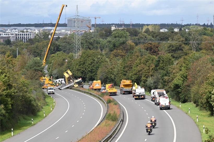 Unfall auf der A1 am 22. September 2023