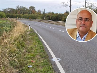 Unfallstelle auf dem CR 166, Anwalt Laurent Ries: „Wenn er stehen geblieben wäre, wäre es immer noch eine Tötung, aber es würde nicht das volle Maß angewandt werden“