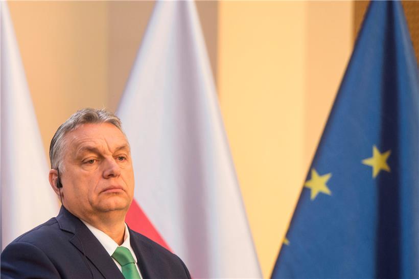 Ungarns Ministerpräsident Viktor Orban. (Photo by Michal Cizek / AFP)
