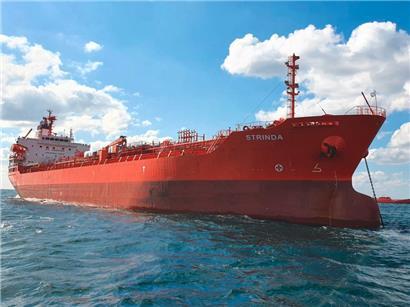 Unter anderem dieser norwegische Chemie-Tanker, die „MT Strinda“, wurde angegriffen
