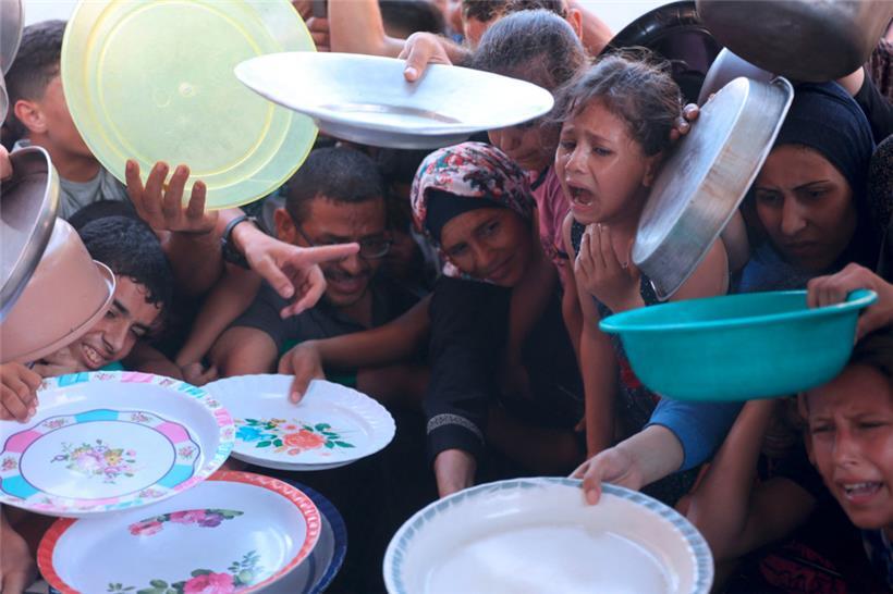 Unter anderem im kriegsgeschundenen Gazastreifen ist die Ernährungslage für de dort lebenden Menschen derzeit katastrophal
