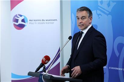 Unter dem Motto „Hei kanns du wuessen – Plaz fir staark Kanner“ stellte Bildungsminister Claude Meisch am Montag viele neue Projekte vor
