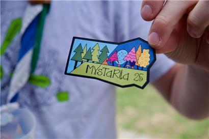 Unter dem Titel „Mystaria 25“ verbringen die „Wëllefcher“ eine Woche im nationalen Camp der „Lëtzebuerger Guiden a Scouten“
