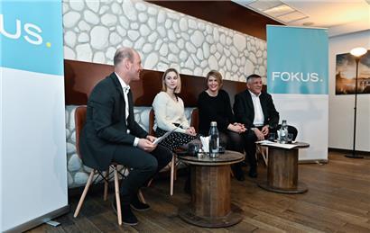 Unter dem Titel „Zil, Wäerter, Fokus“ präsentierte sich die neue politische Gemeinschaft „Fokus“ am Montagnachmittag in Strassen – Frank Engel verpasste die Vorstellung aufgrund gesundheitlicher Probleme
