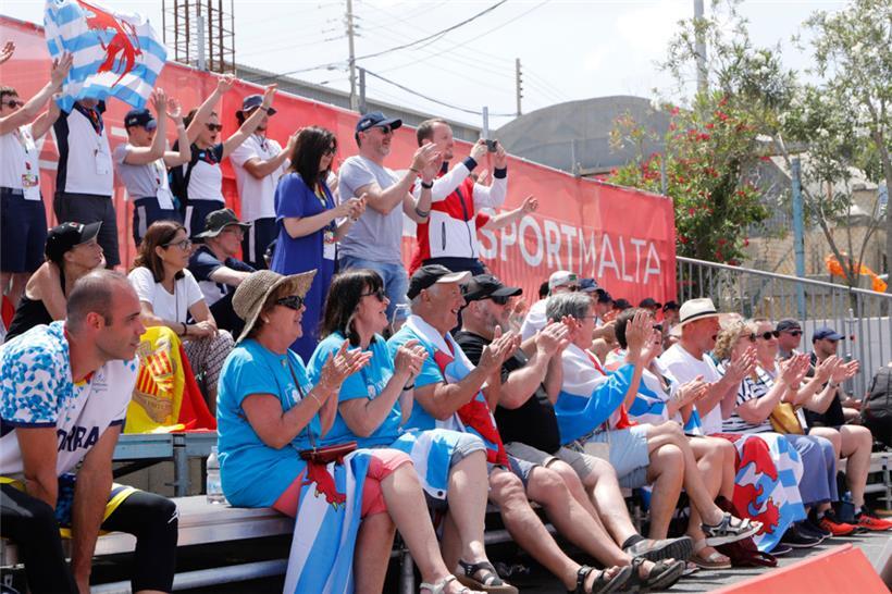 Unter den 3×3-Fans war am Donnerstag auch Sportminister Georges Engel