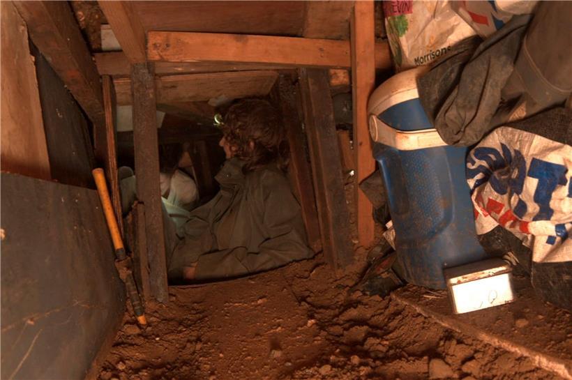 Unter der Erde: Protest-Tunnel mitten in London 
