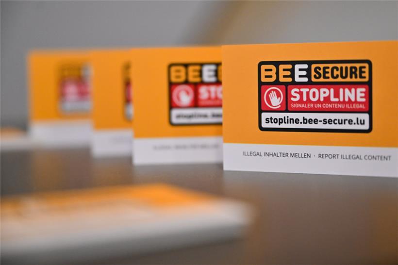 Unter stopline.bee-secure.lu kann man sexuellen Missbrauch, Rassismus oder Terro...